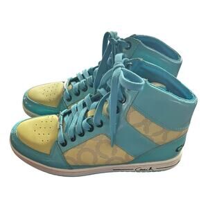 Coach Teal Performance Sneakers